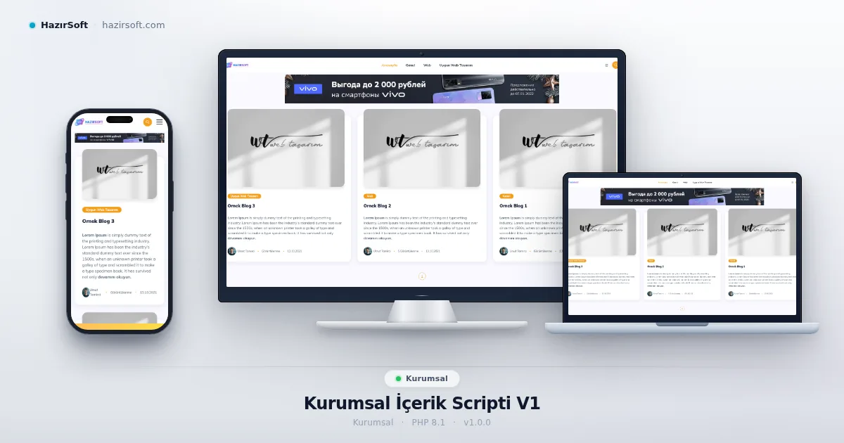 Kurumsal İçerik Scripti V1