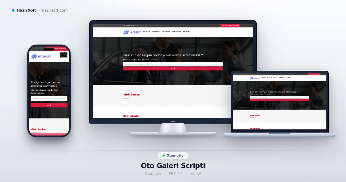 Oto Galeri Scripti