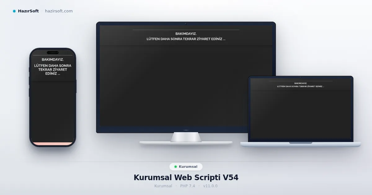 Kurumsal Web Scripti V54