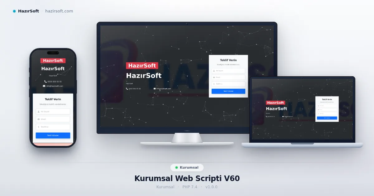 Kurumsal Web Scripti V60