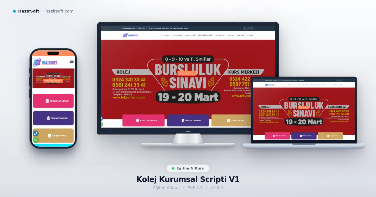 Kolej Kurumsal Scripti V1