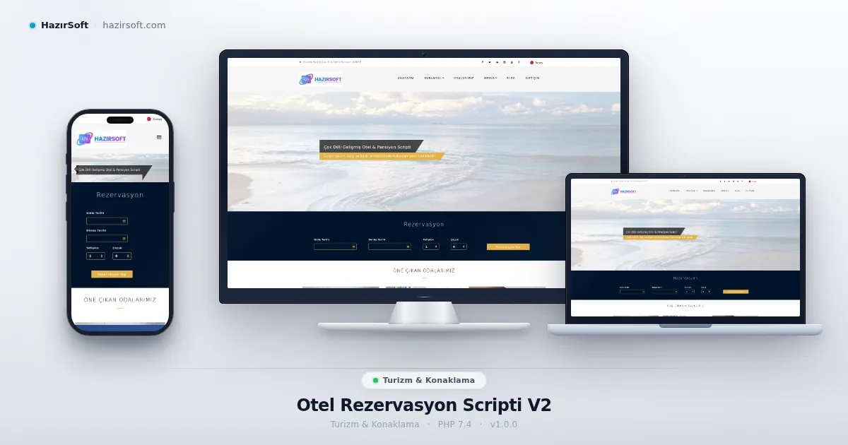 Otel Rezervasyon Scripti V2