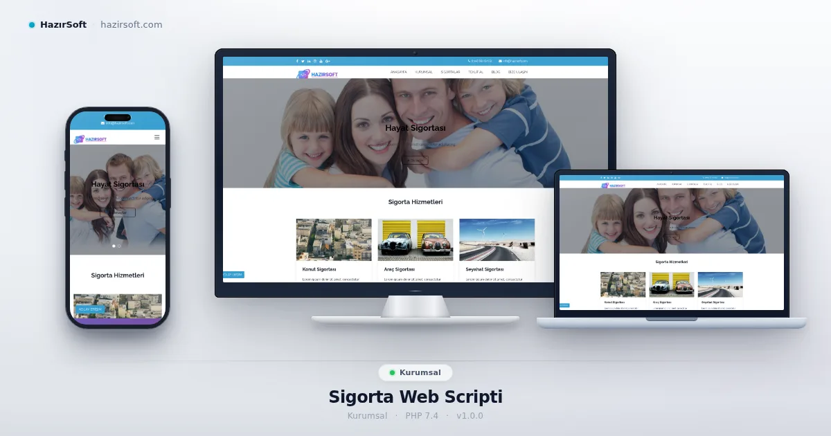 Sigorta Web Scripti