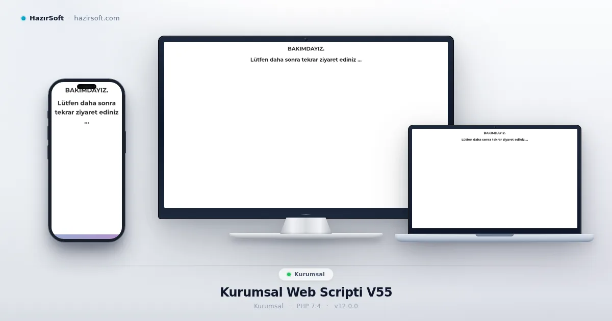 Kurumsal Web Scripti V55