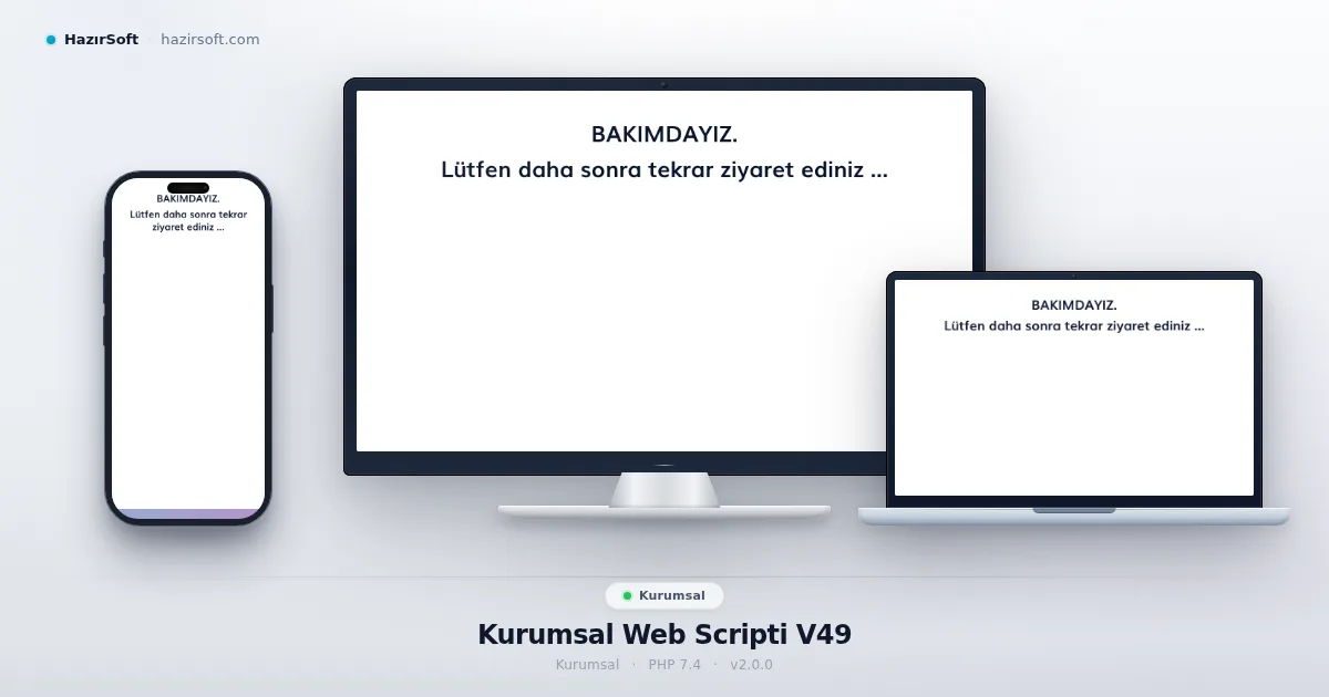 Kurumsal Web Scripti V49