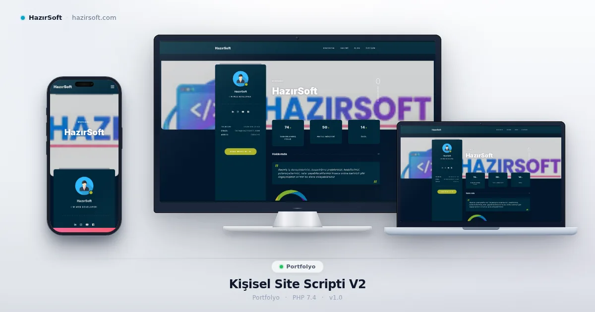 Kişisel Site Scripti V2