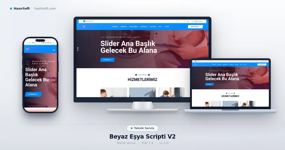 Beyaz Eşya Scripti V2