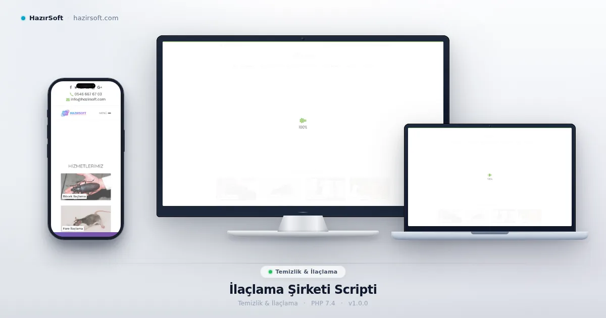 İlaçlama Şirketi Scripti