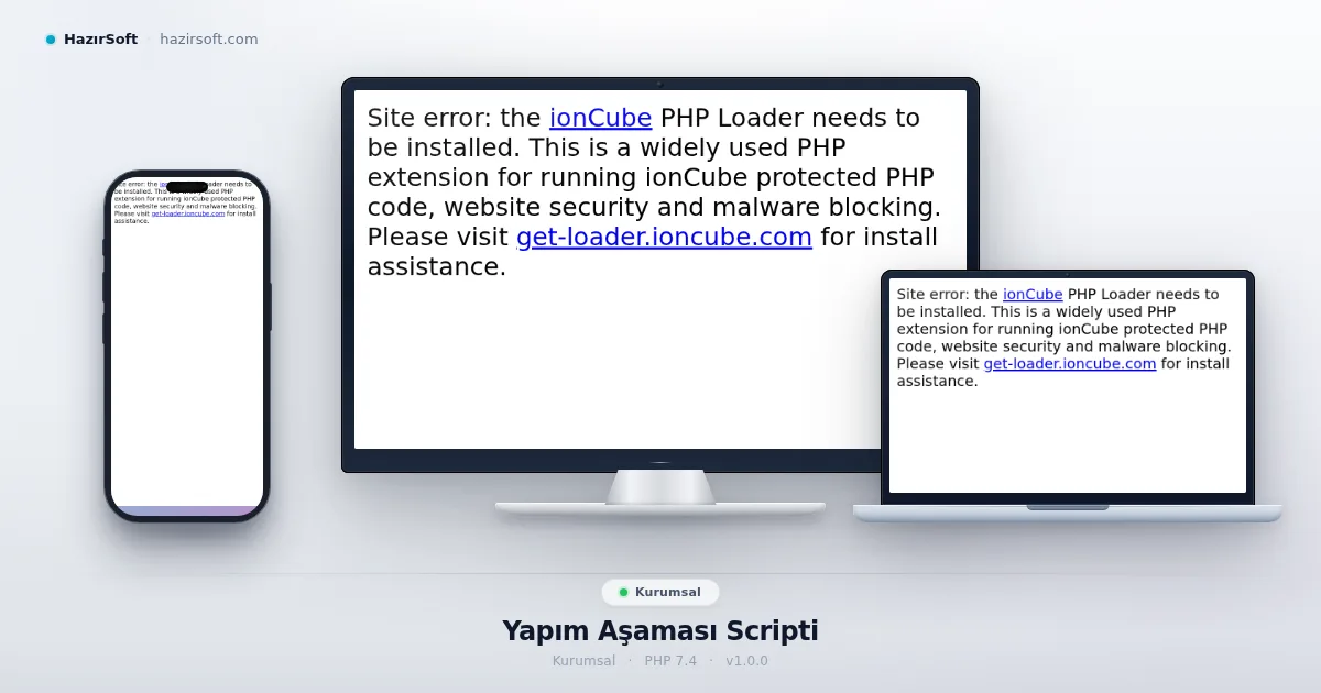 Yapım Aşaması Scripti
