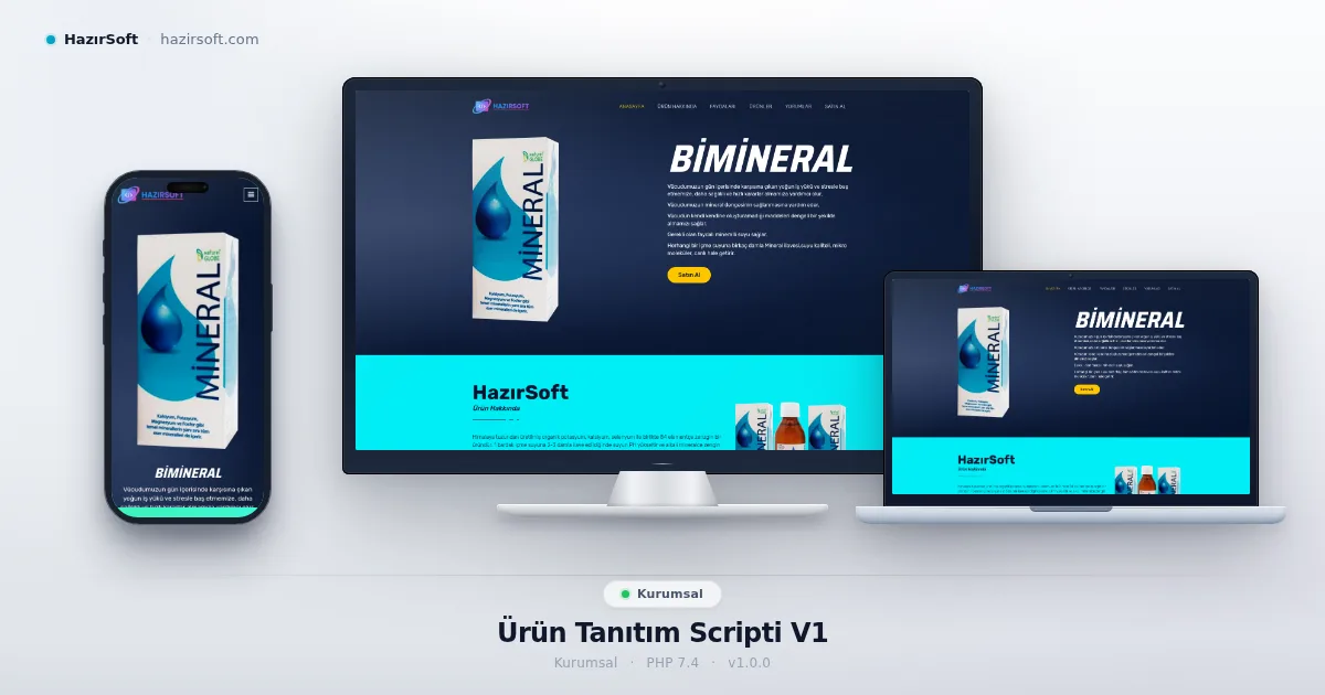 Ürün Tanıtım Scripti V1