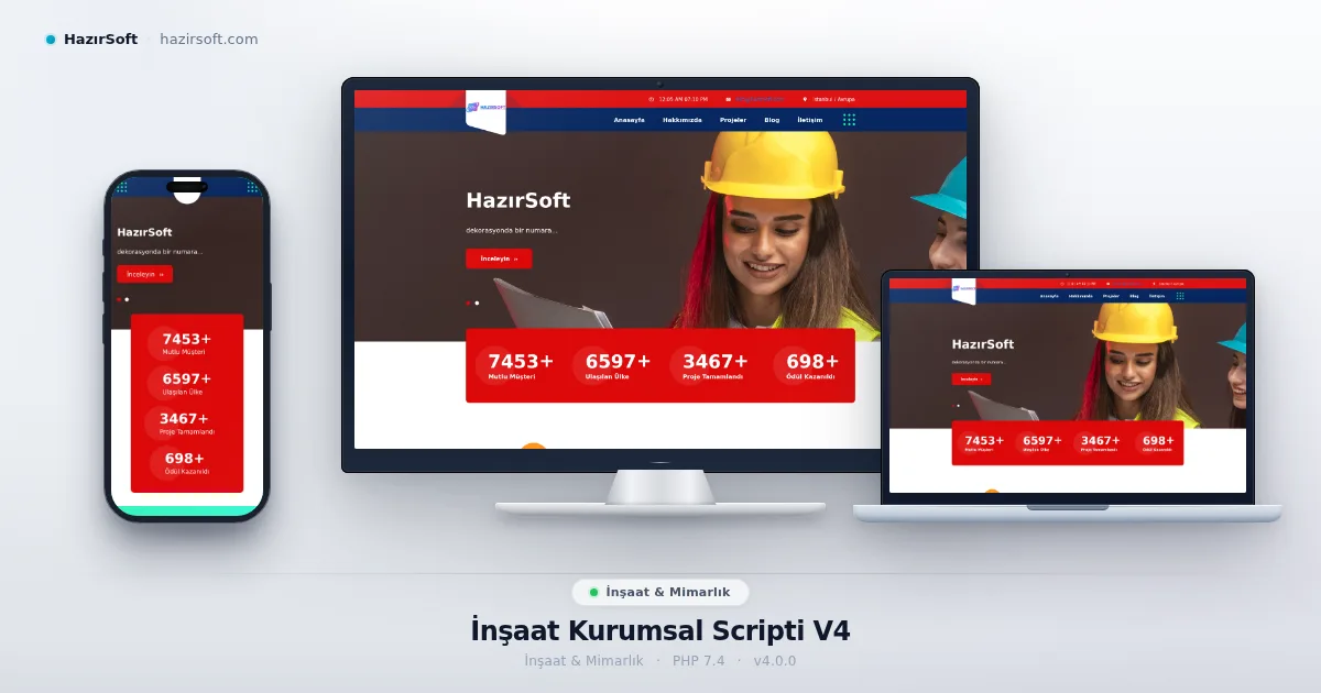 İnşaat Kurumsal Scripti V4