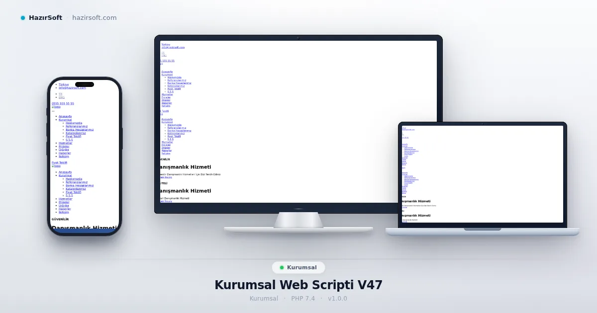 Kurumsal Web Scripti V47