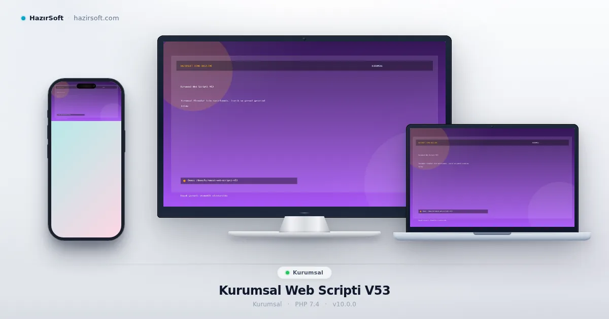 Kurumsal Web Scripti V53