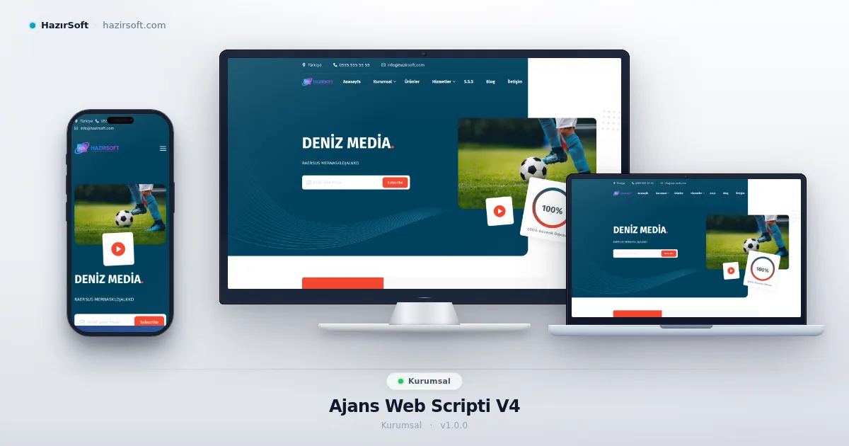 Ajans Web Scripti V4