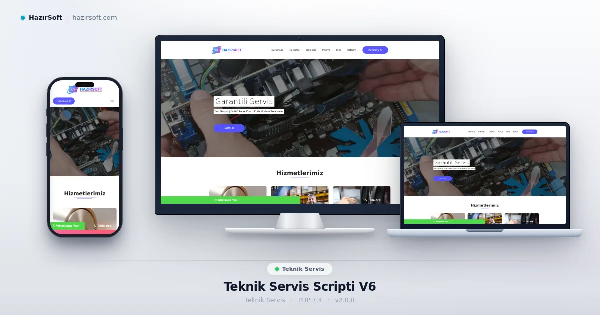 Teknik Servis Scripti V6