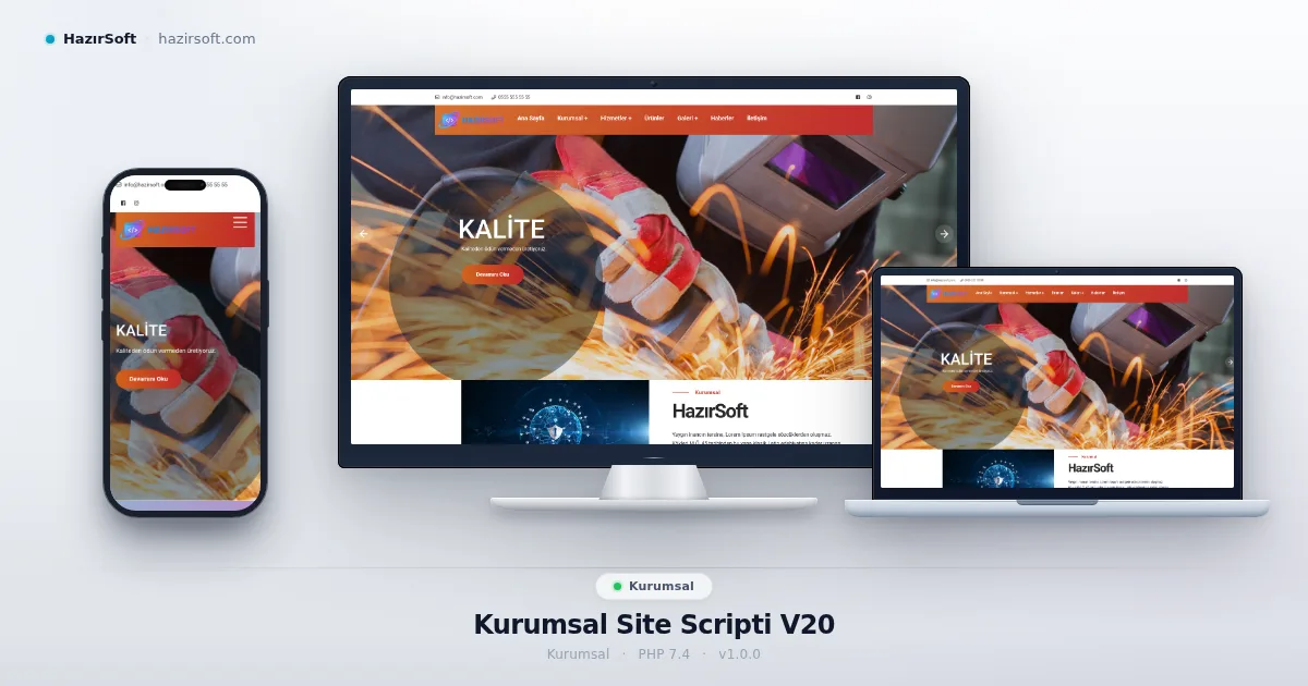Kurumsal Site Scripti V20