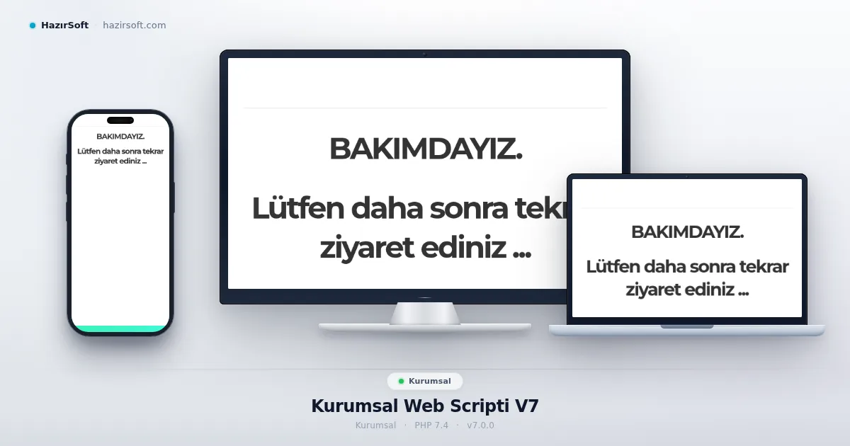 Kurumsal Web Scripti V7