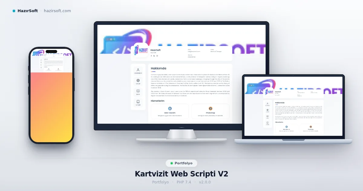 Kartvizit Web Scripti V2
