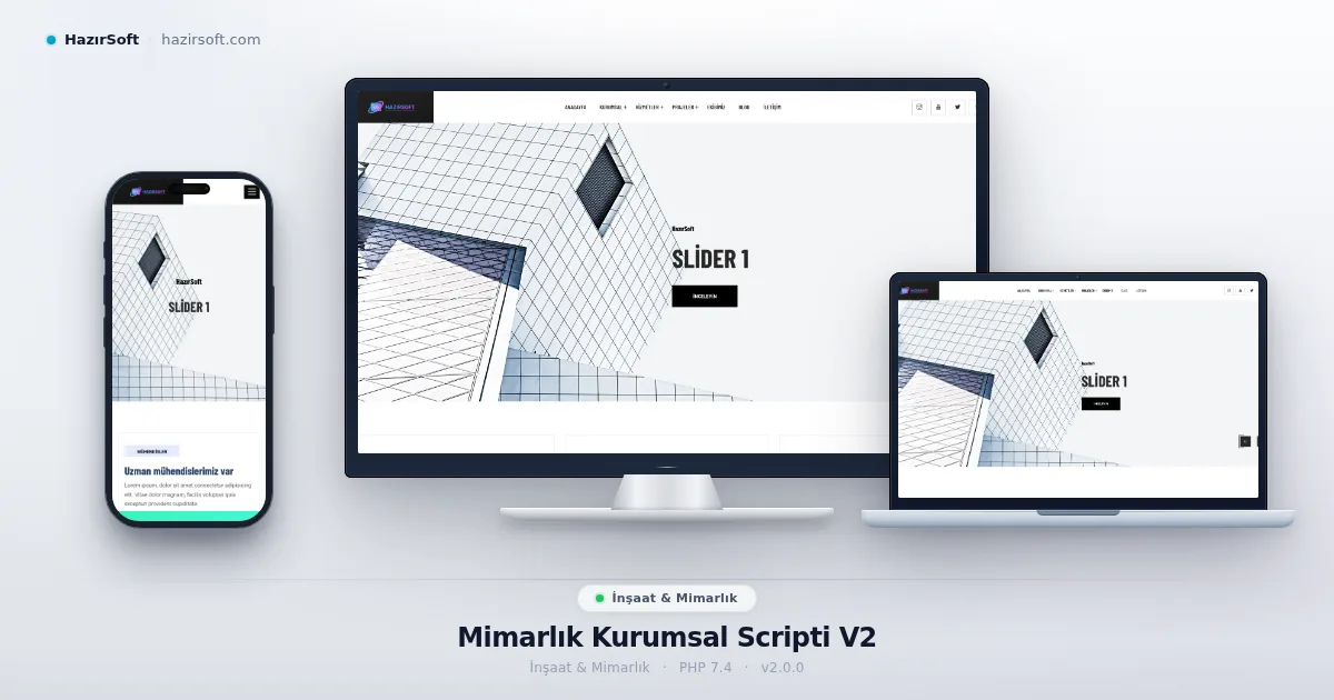 Mimarlık Kurumsal Scripti V2