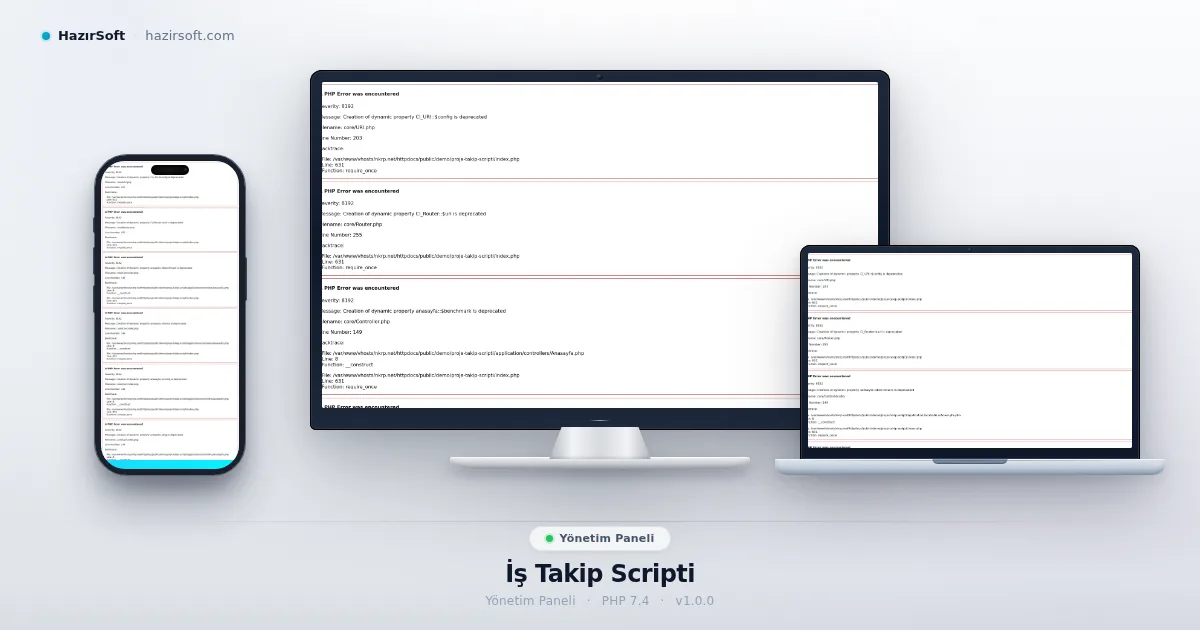 İş Takip Scripti