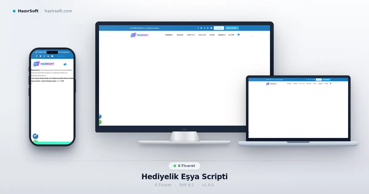 Hediyelik Eşya Scripti