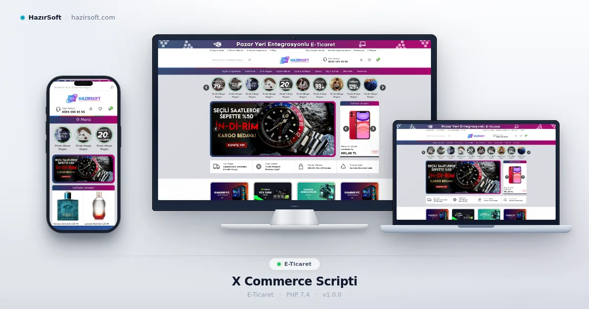 X Commerce Scripti