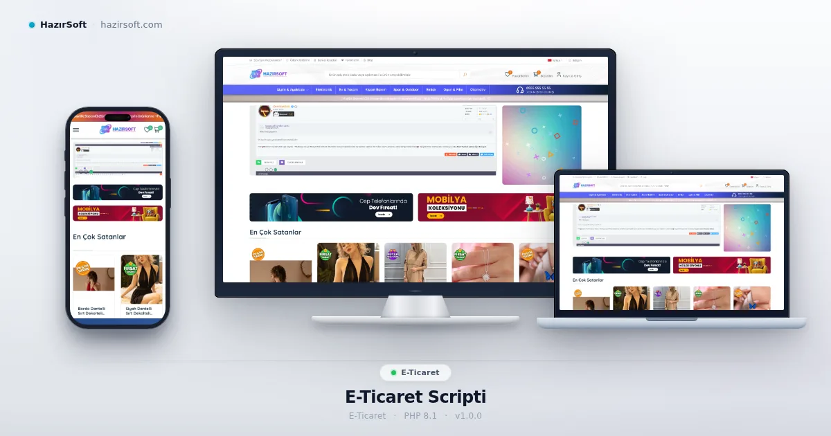 E-Ticaret Scripti