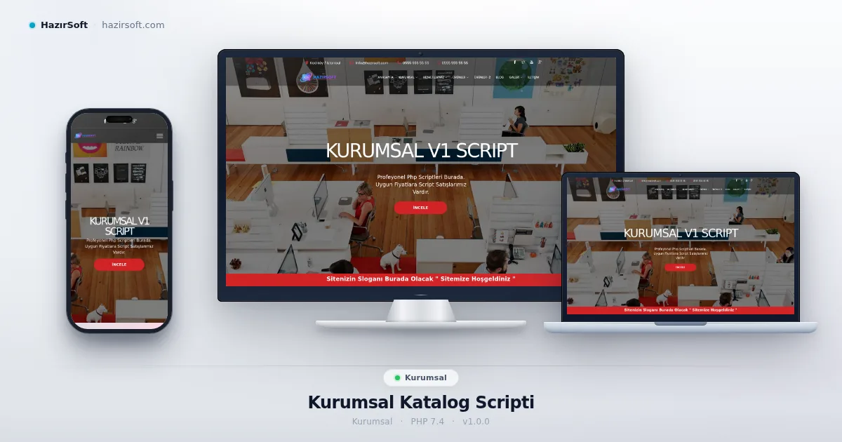 Kurumsal Katalog Scripti