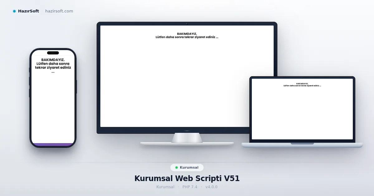 Kurumsal Web Scripti V51