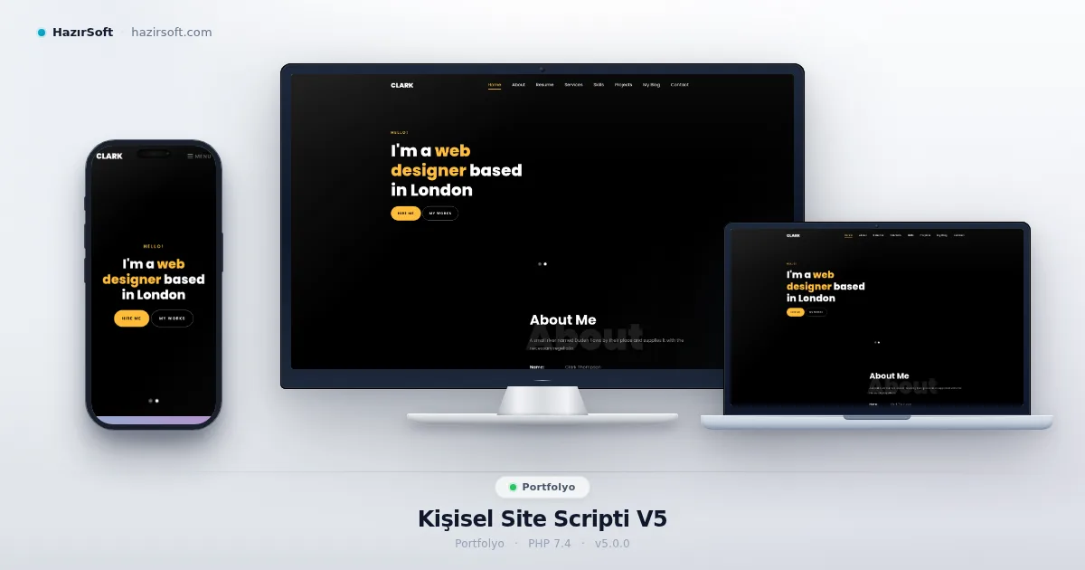 Kişisel Site Scripti V5