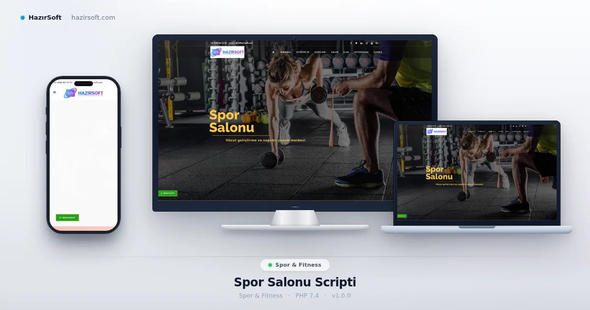 Spor Salonu Scripti