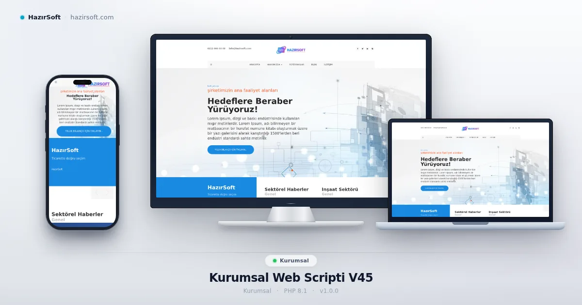 Kurumsal Web Scripti V45