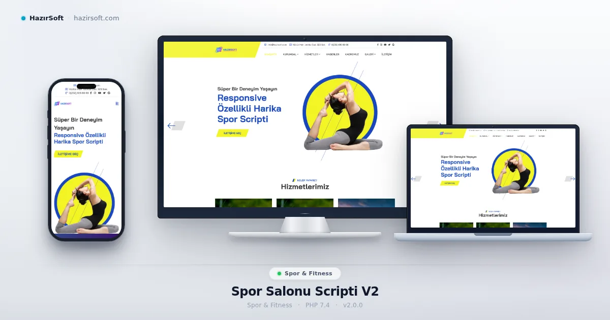 Spor Salonu Scripti V2