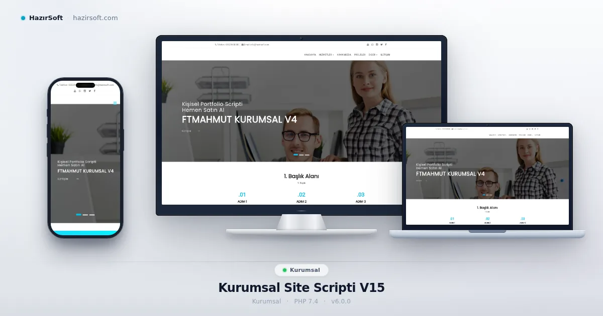 Kurumsal Site Scripti V15