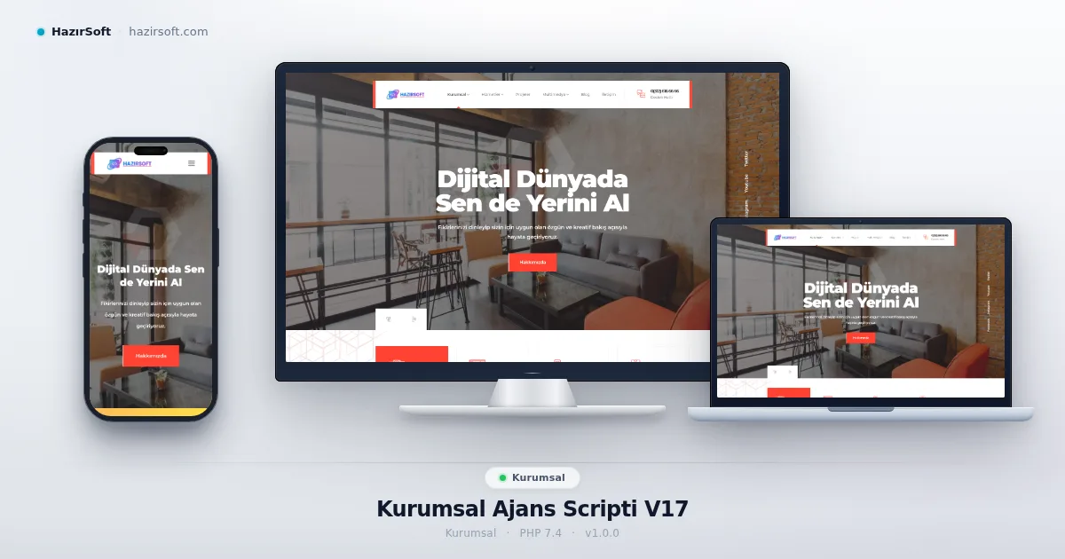 Kurumsal Ajans Scripti V17