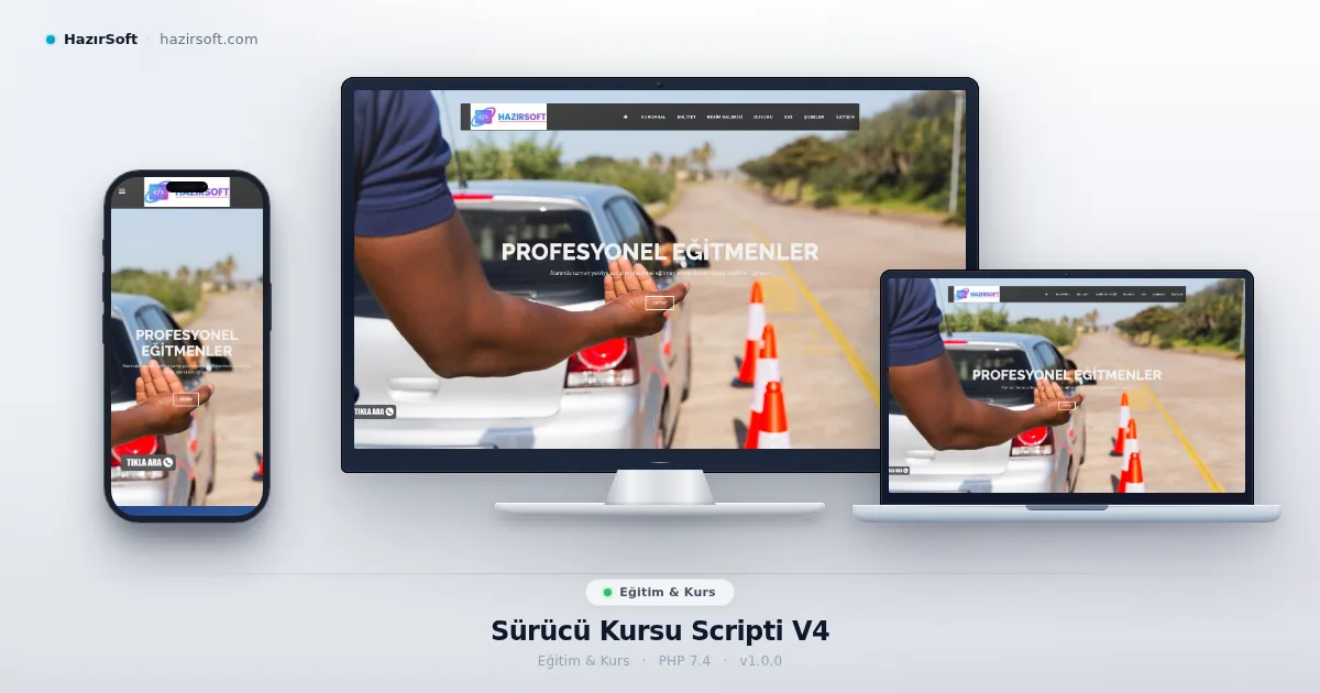 Sürücü Kursu Scripti V4