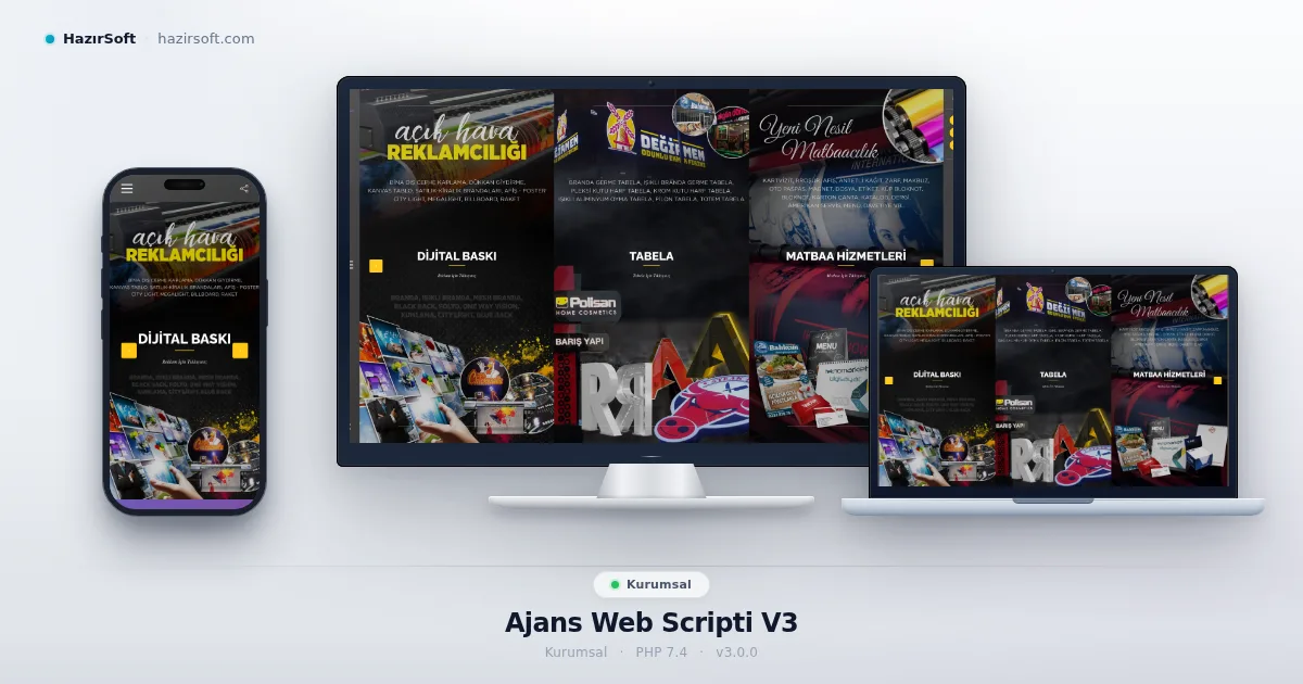Ajans Web Scripti V3