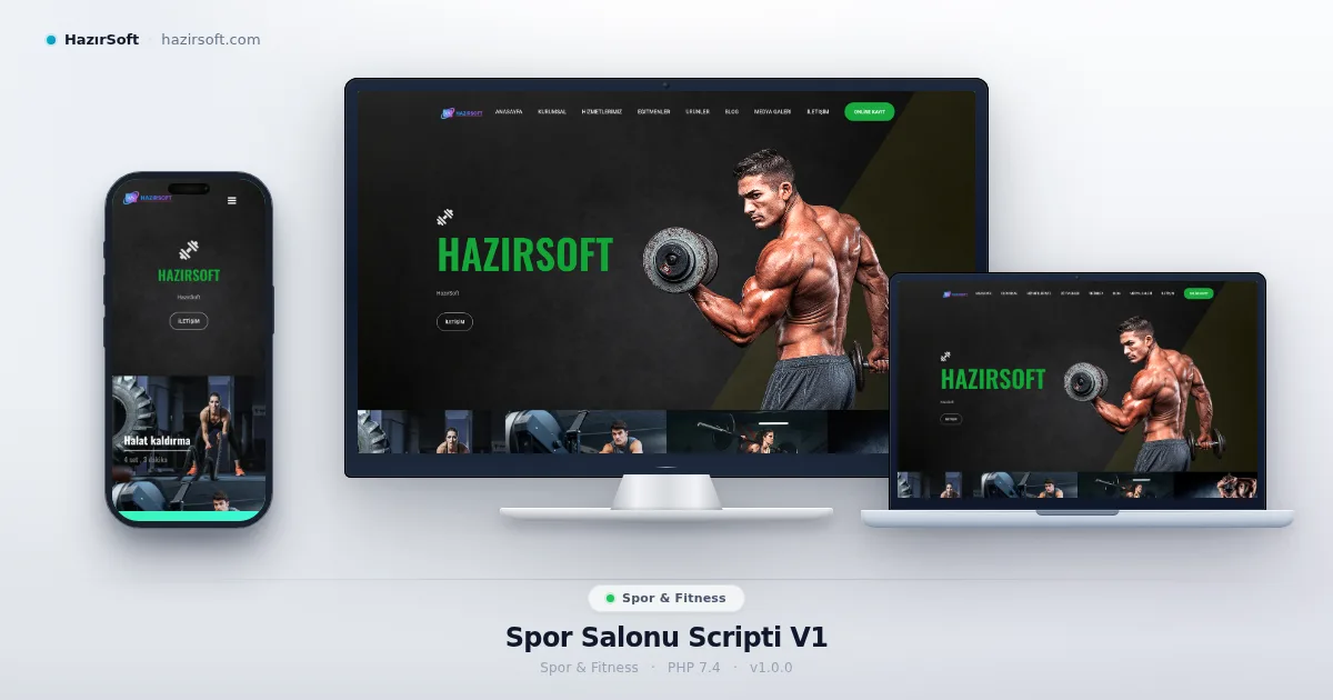 Spor Salonu Scripti V1