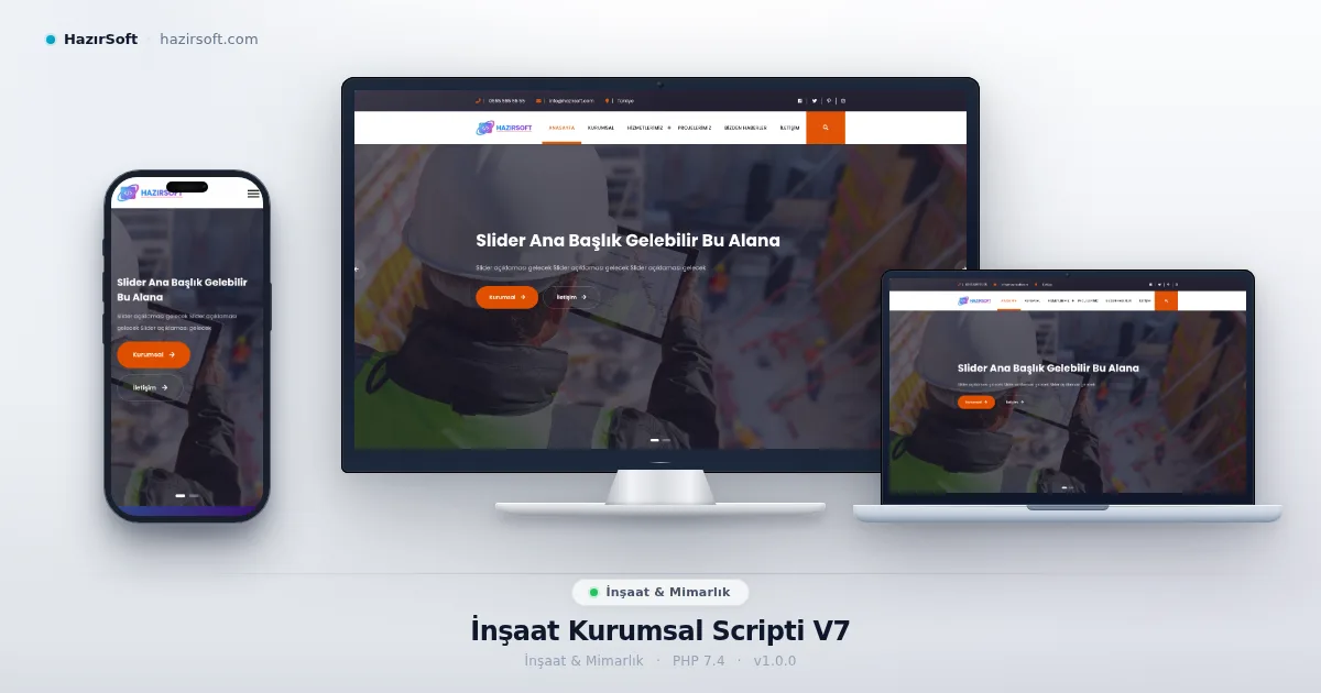 İnşaat Kurumsal Scripti V7