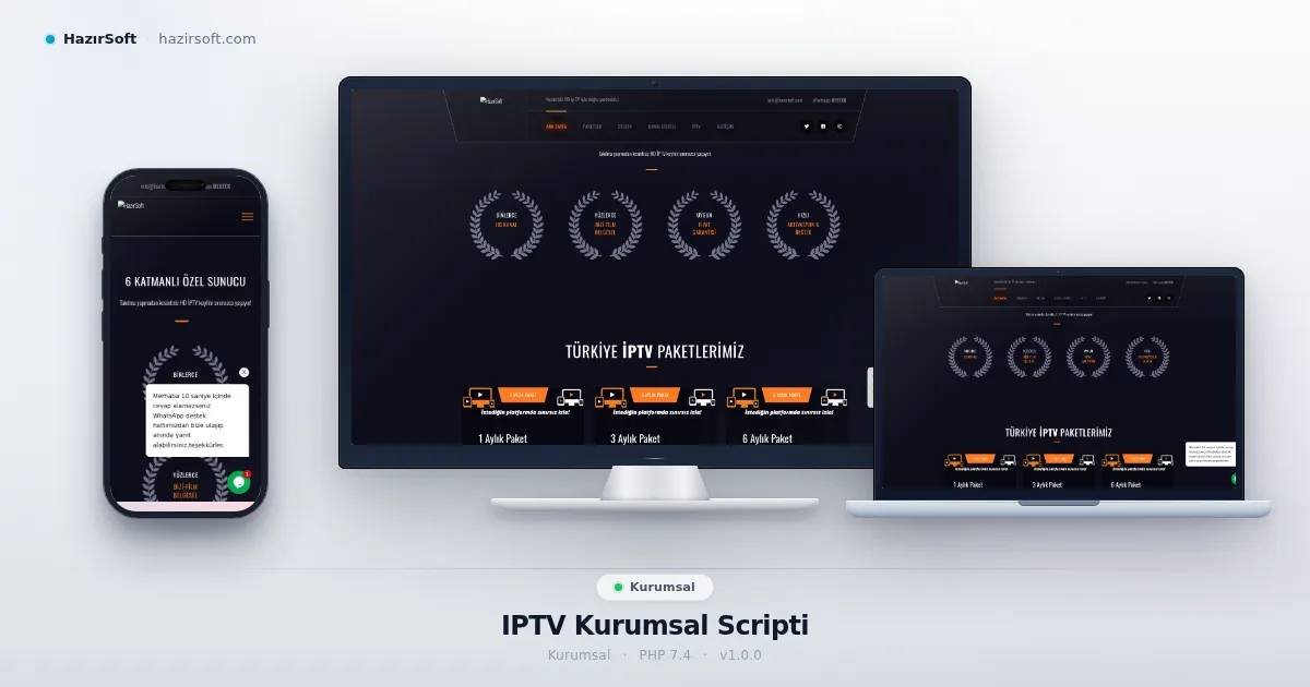 IPTV Kurumsal Scripti