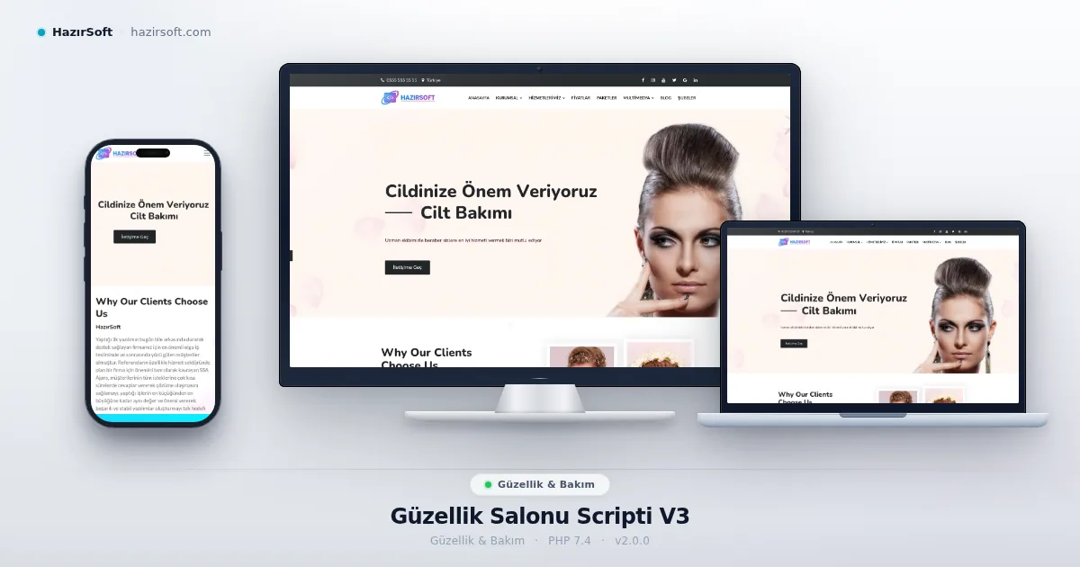 Güzellik Salonu Scripti V3