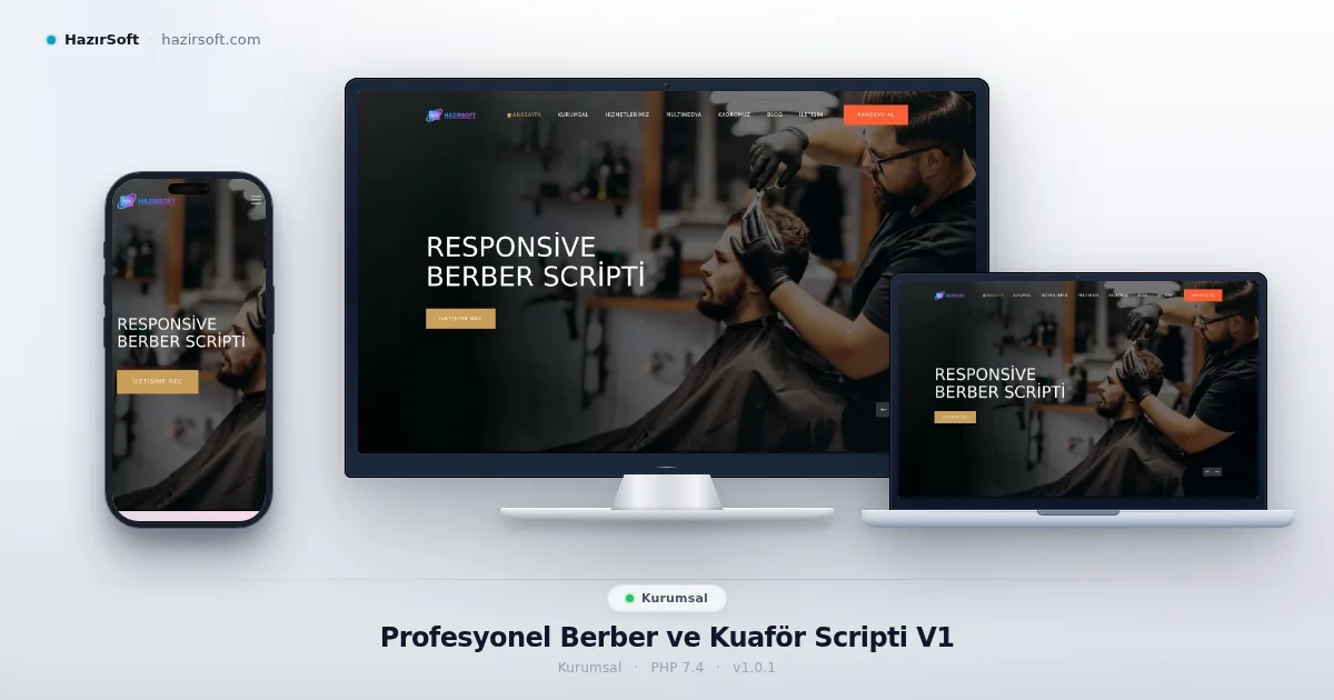 Profesyonel Berber ve Kuaför Scripti V1