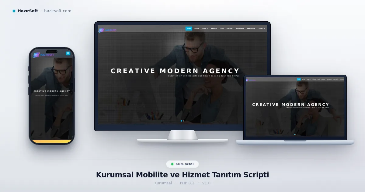 Kurumsal Mobilite ve Hizmet Tanıtım Scripti