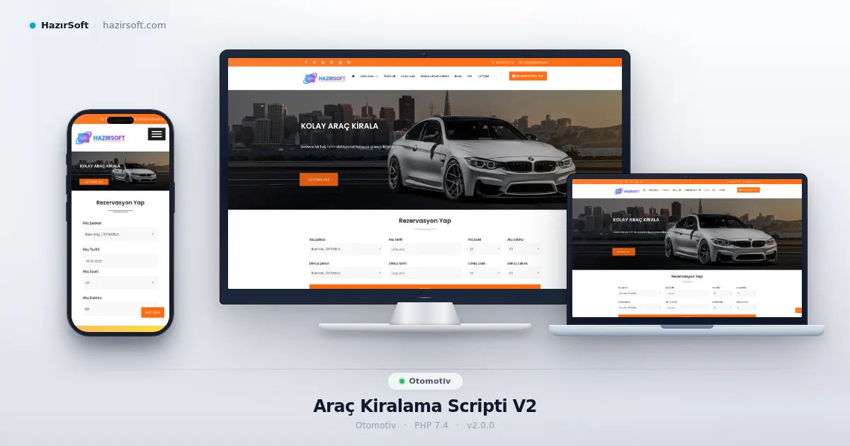 Araç Kiralama Scripti V2