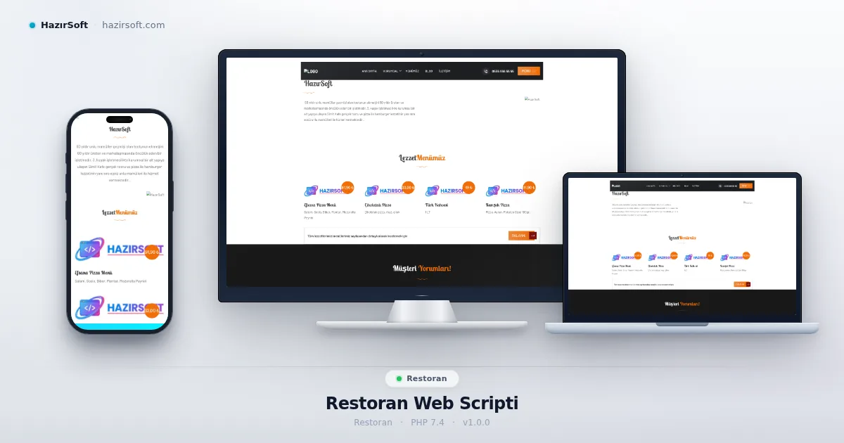 Restoran Web Scripti
