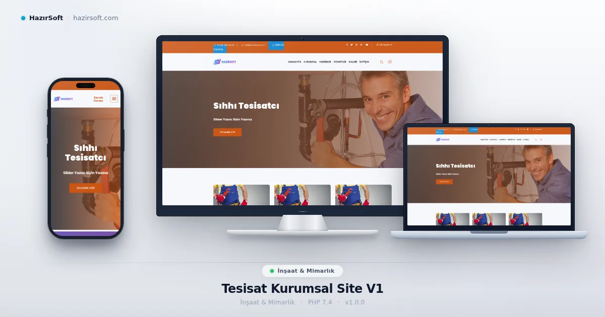 Tesisat Kurumsal Site V1