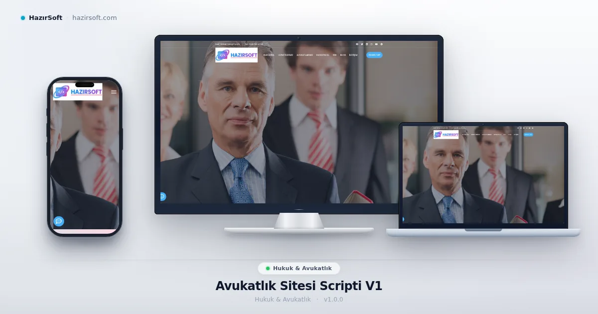 Avukatlık Sitesi Scripti V1