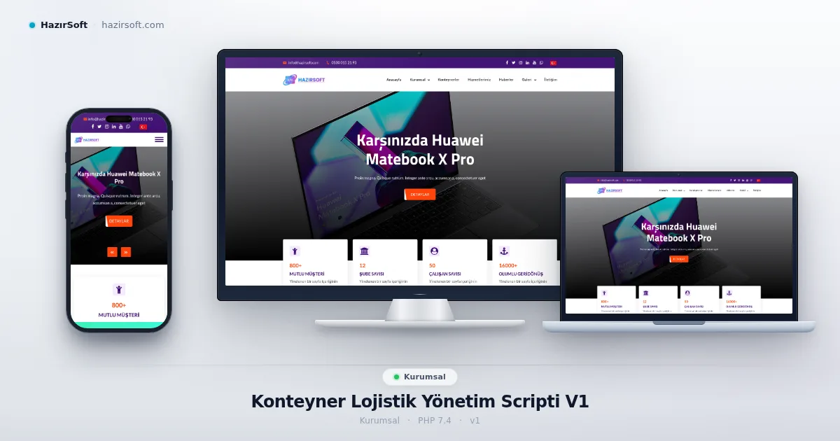 Konteyner Lojistik Yönetim Scripti V1