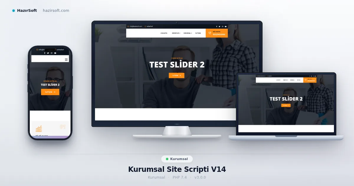 Kurumsal Site Scripti V14