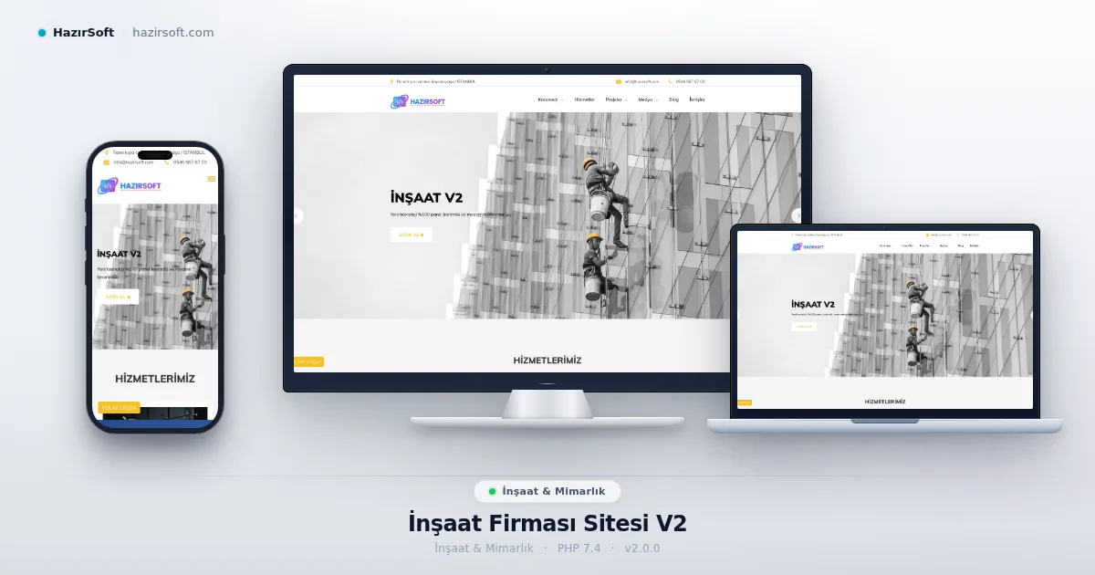 İnşaat Firması Sitesi V2